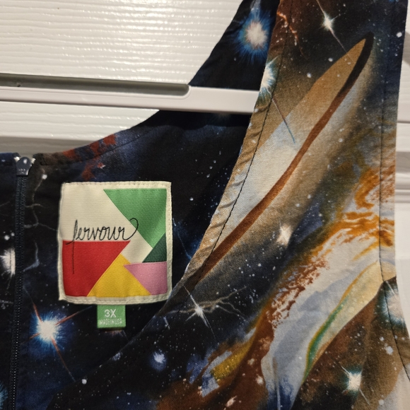 Modcloth Fervour Heart and Solar System Dress - Picture 2 of 5